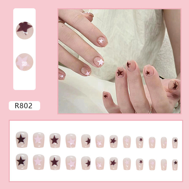 S82 Starry Cuties High-end Press on Nails