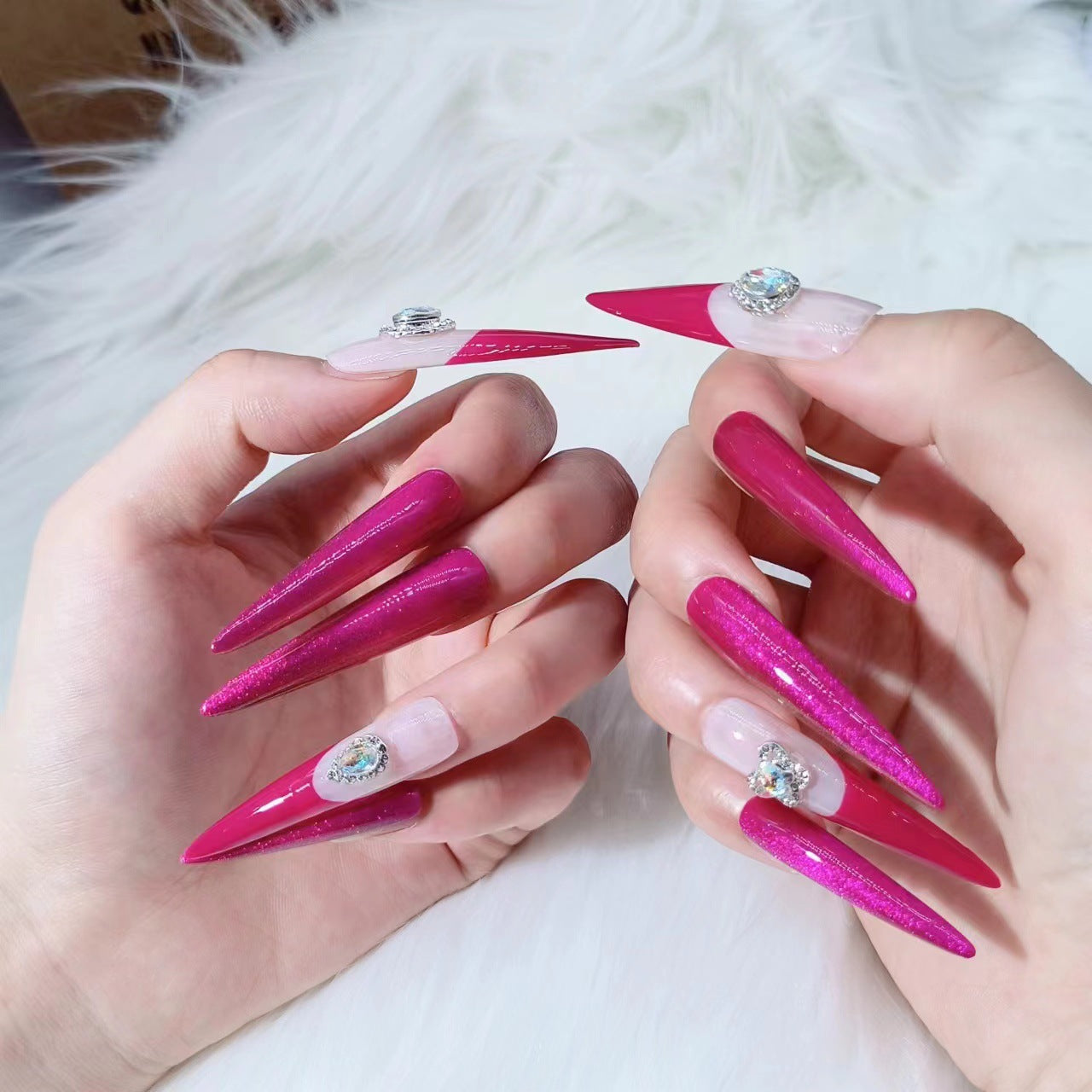 H118 High-end custom Salon-grade Acrylic Nails