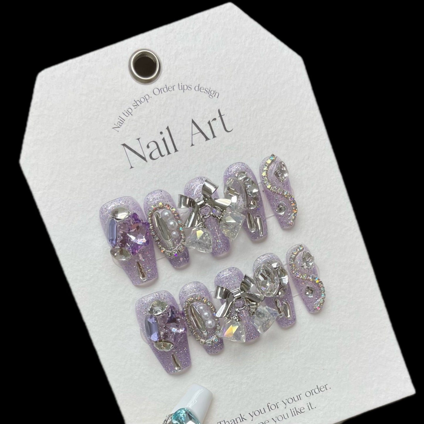 H156 Reusable High-end Press on Nails