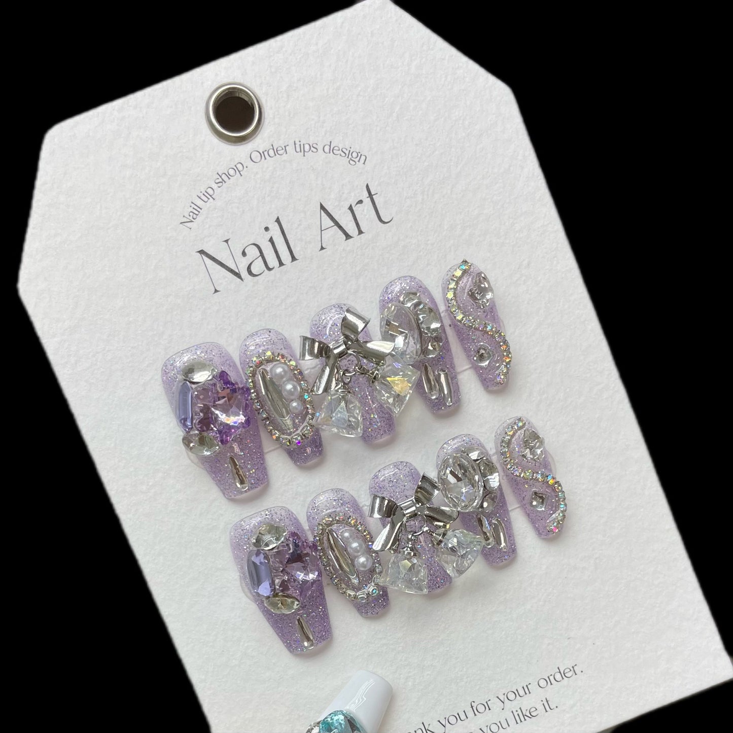 H156 Reusable High-end Press on Nails