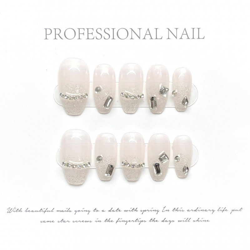 H162 Reusable High-end custom Salon-grade Acrylic Nails
