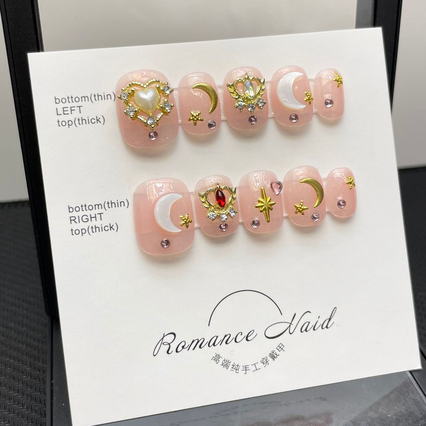 H180 Reusable Acrylic Nails High-end custom Salon-grade Nails art