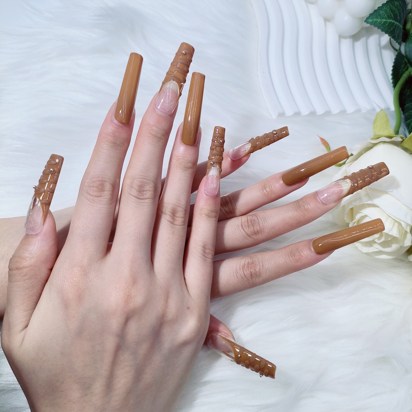 H20 Reusable Acrylic Nails High-end Press on Nails