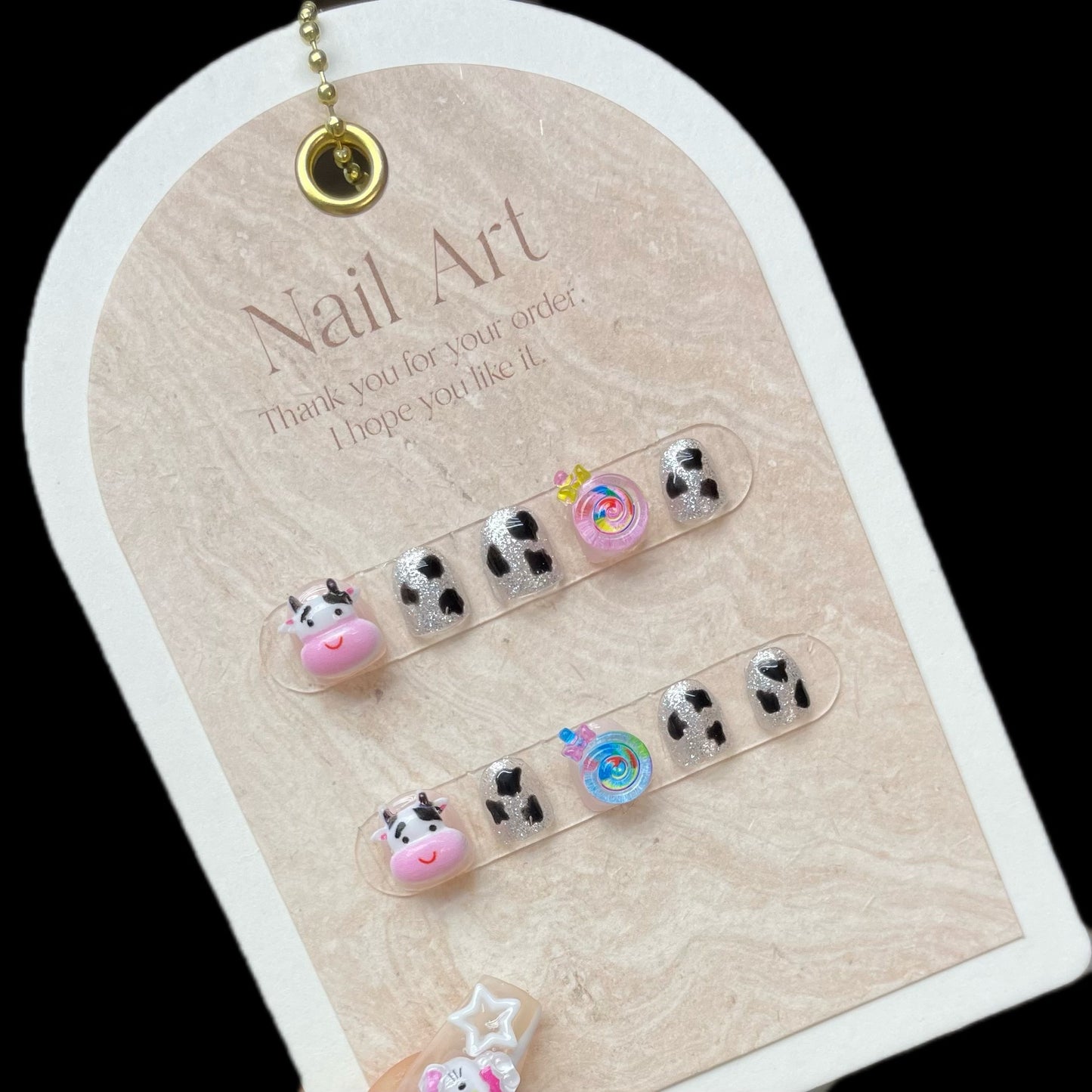 H181 Reusable Acrylic Nails High-end custom Salon-grade Nails art