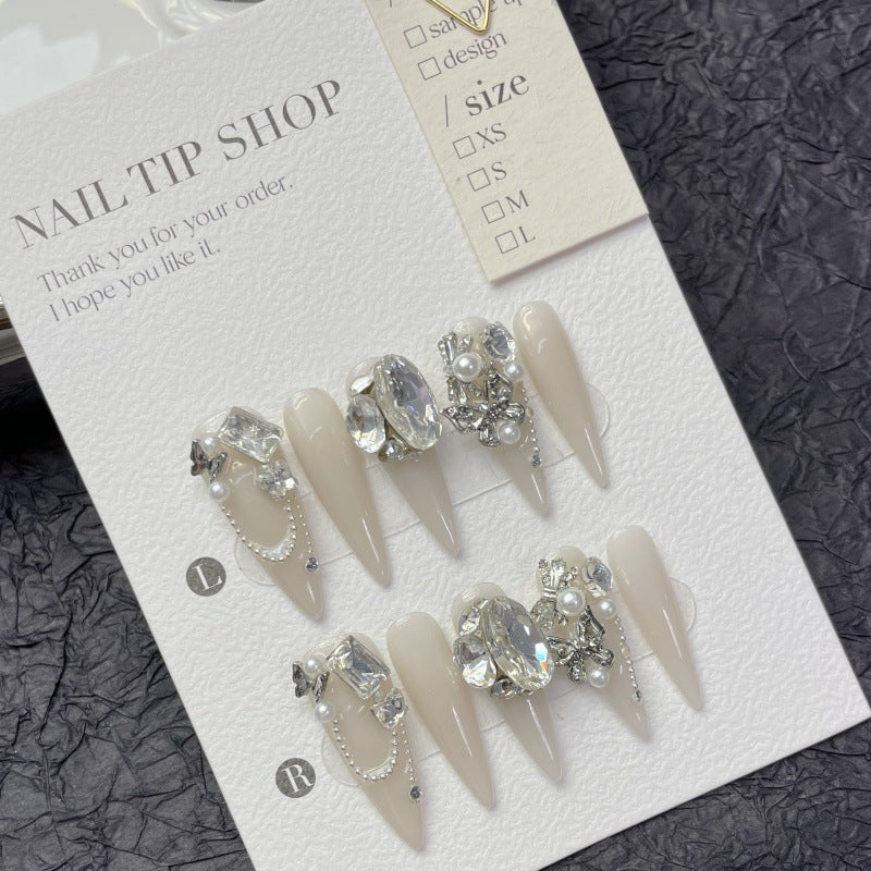 H160 Reusable High-end custom Salon-grade Acrylic Nails