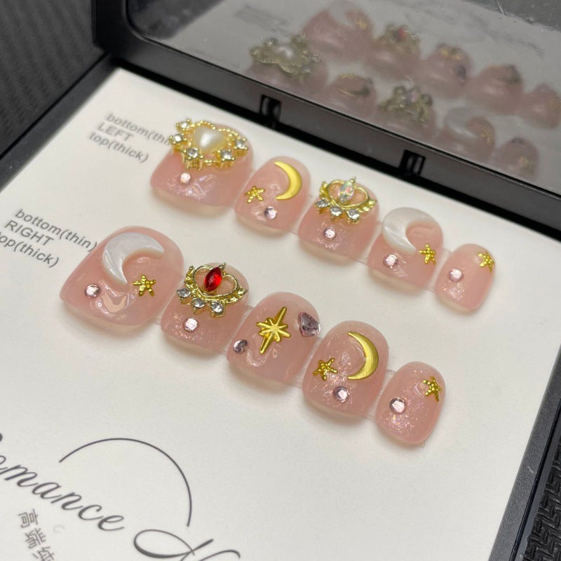 H180 Reusable Acrylic Nails High-end custom Salon-grade Nails art