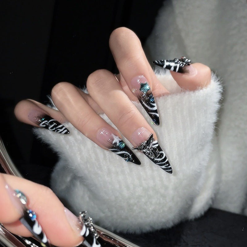 H182 High-end custom Salon-grade Nails art