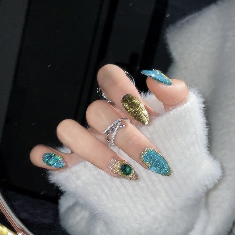 H177 Reusable High-end Press on Nails