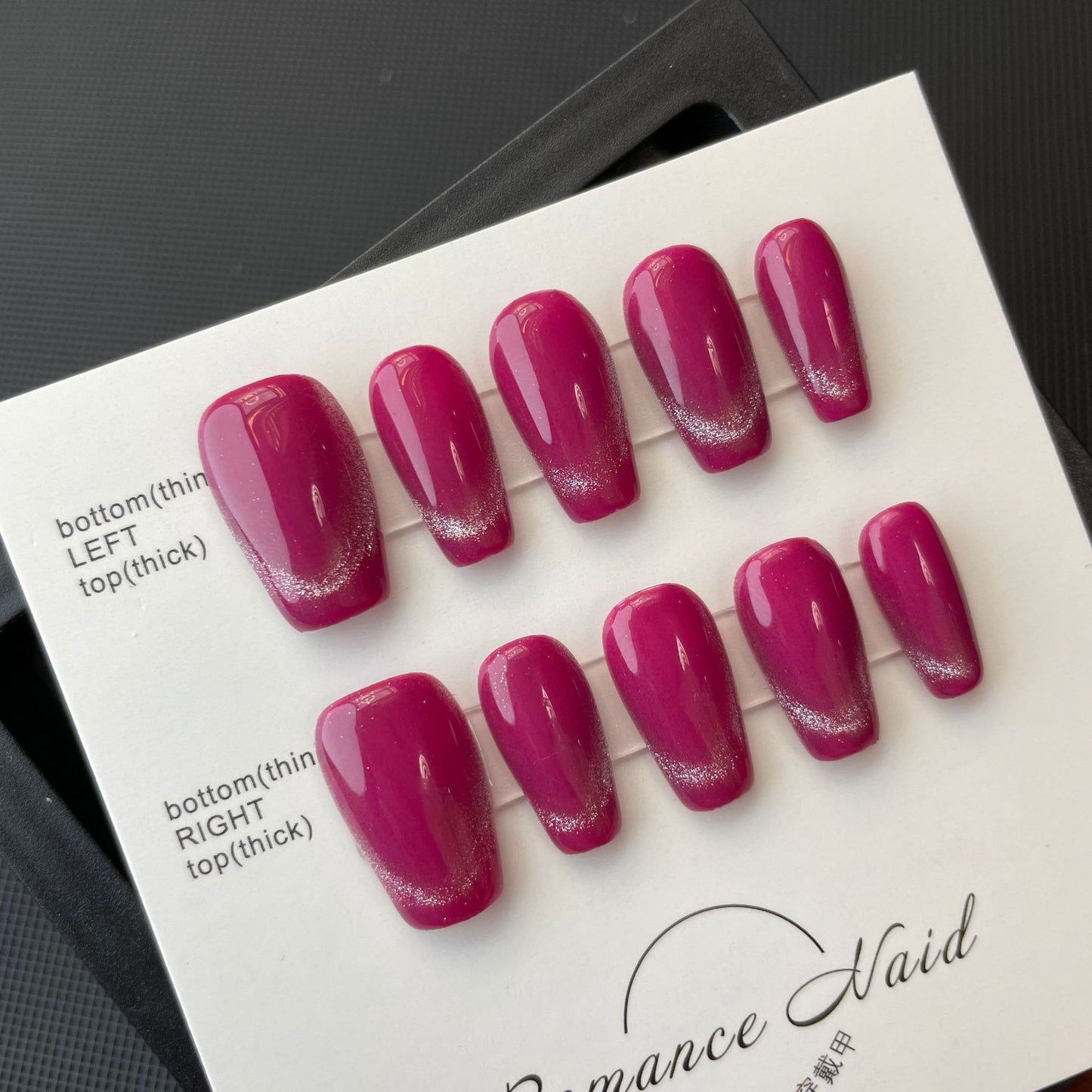 c34 cat eye nails Reusable Acrylic Nails