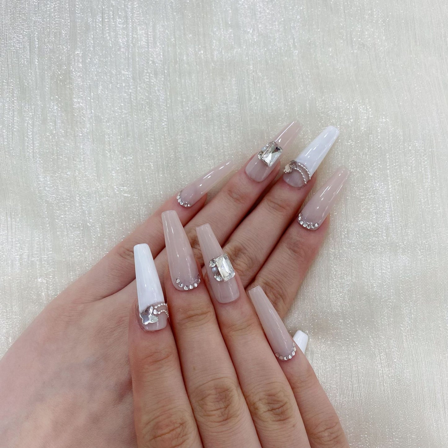 H113 High-end custom Salon-grade Acrylic Nails