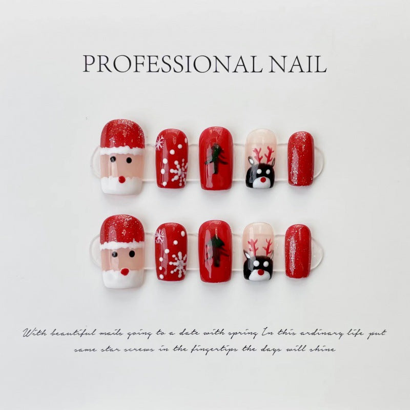 H164 Reusable High-end custom Salon-grade Acrylic Nails