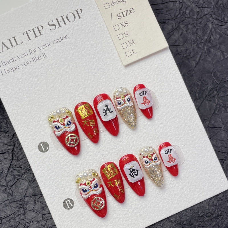 H178 Reusable Acrylic Press on Nails