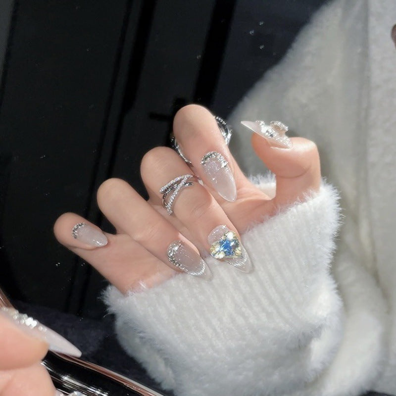 c25 cat eye nails Reusable Acrylic Nails