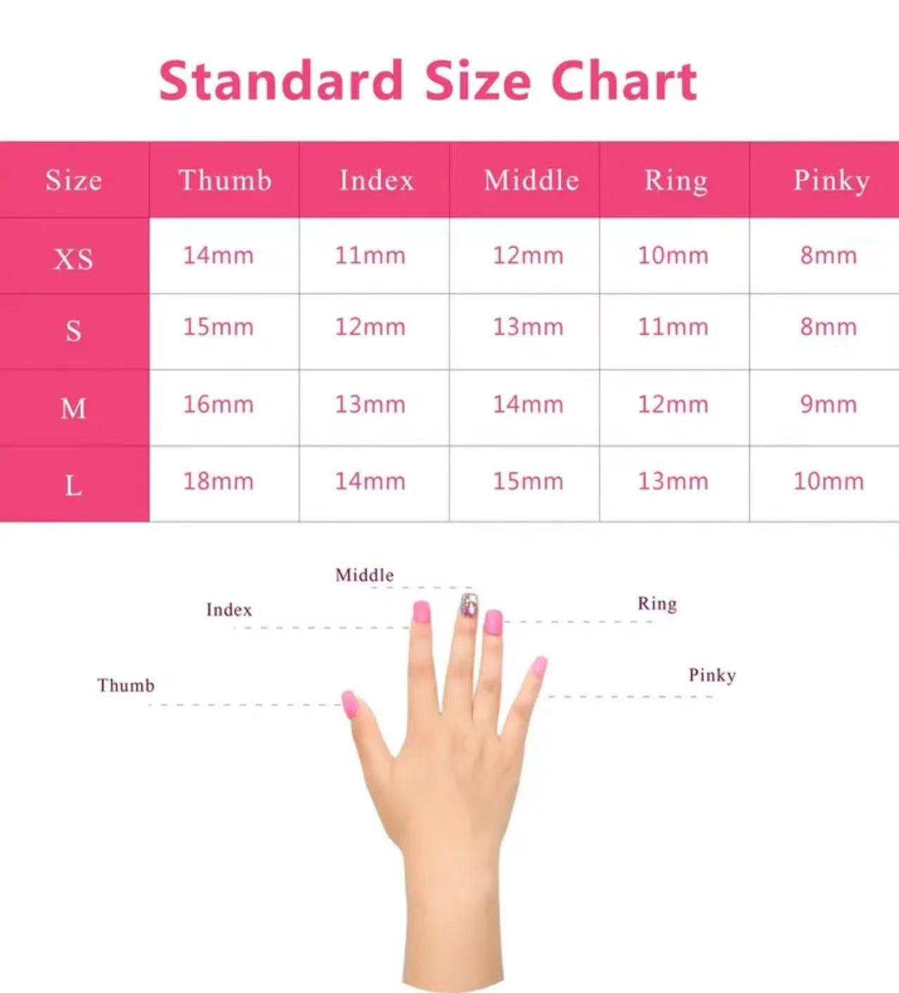 H153 Reusable Acrylic Nails