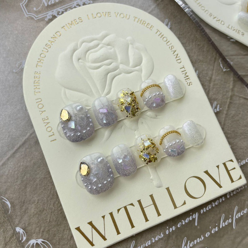 H158 Reusable High-end Press on Nails