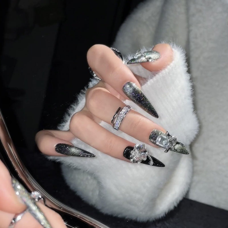 H158 Reusable High-end Press on Nails