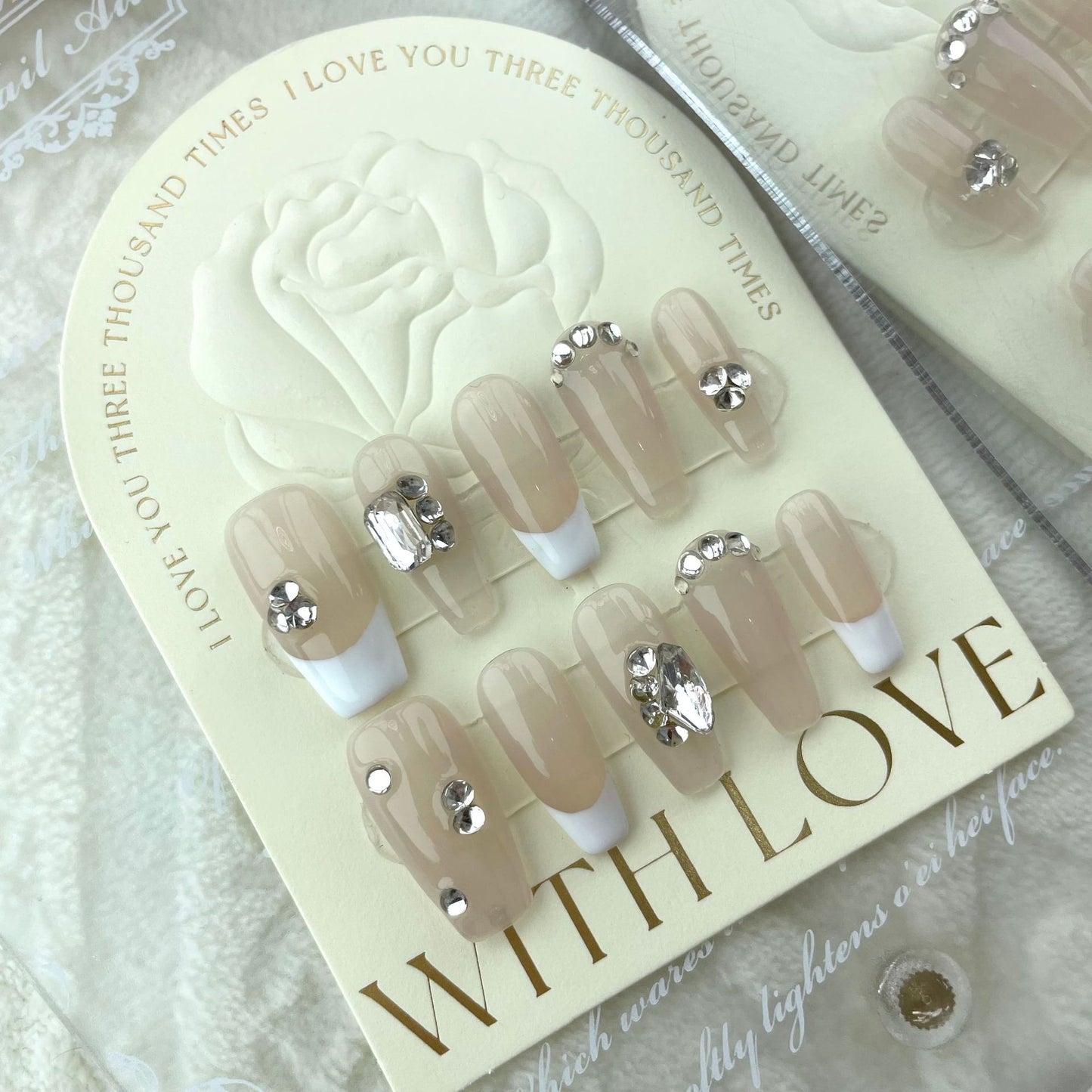H179 Reusable High-end custom Salon-grade Acrylic Nails
