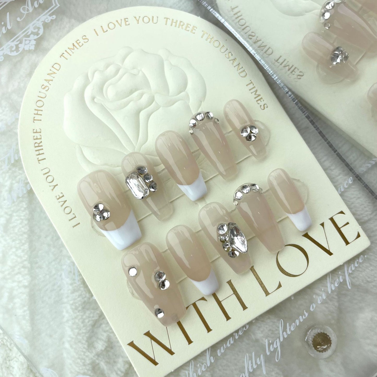 H179 Reusable High-end custom Salon-grade Acrylic Nails