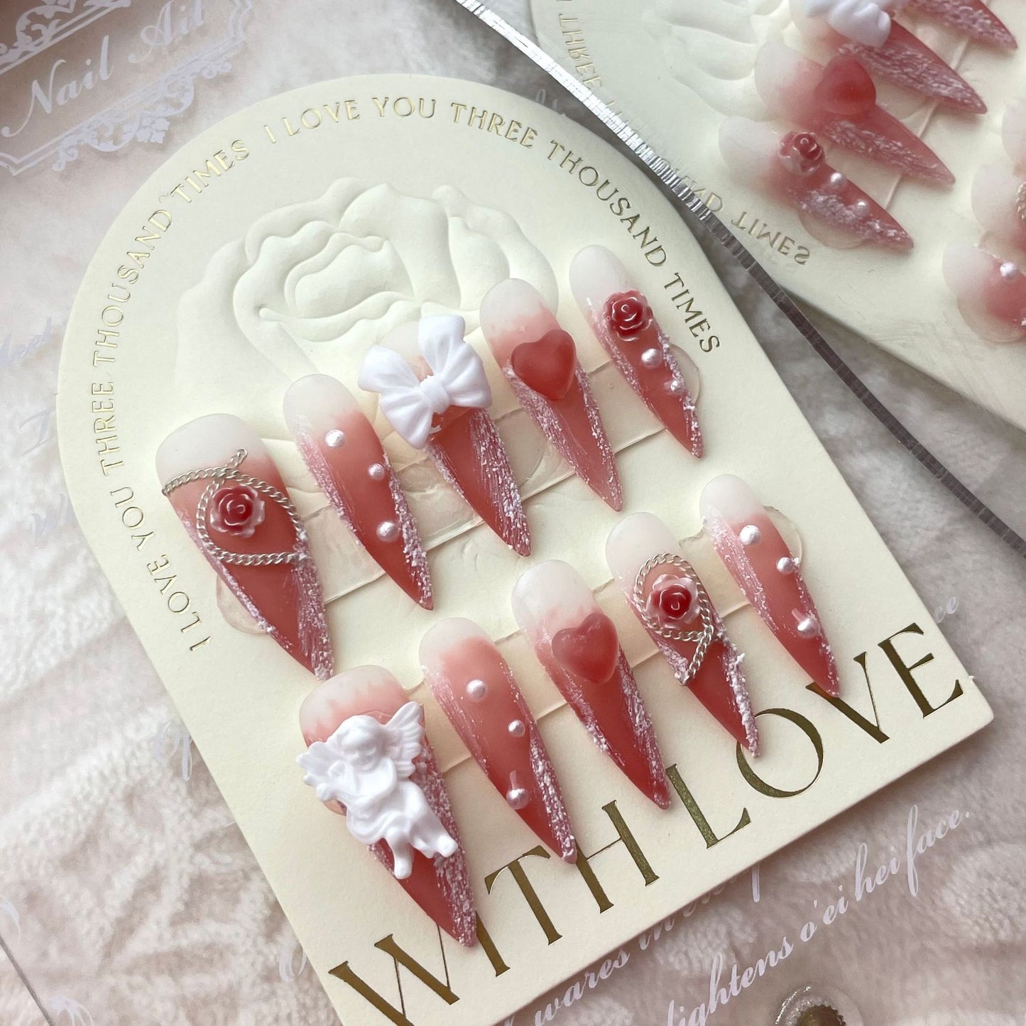 H187 High-end custom Salon-grade Nails art