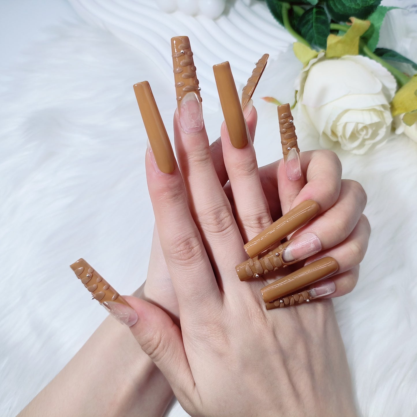 H20 Reusable Acrylic Nails High-end Press on Nails