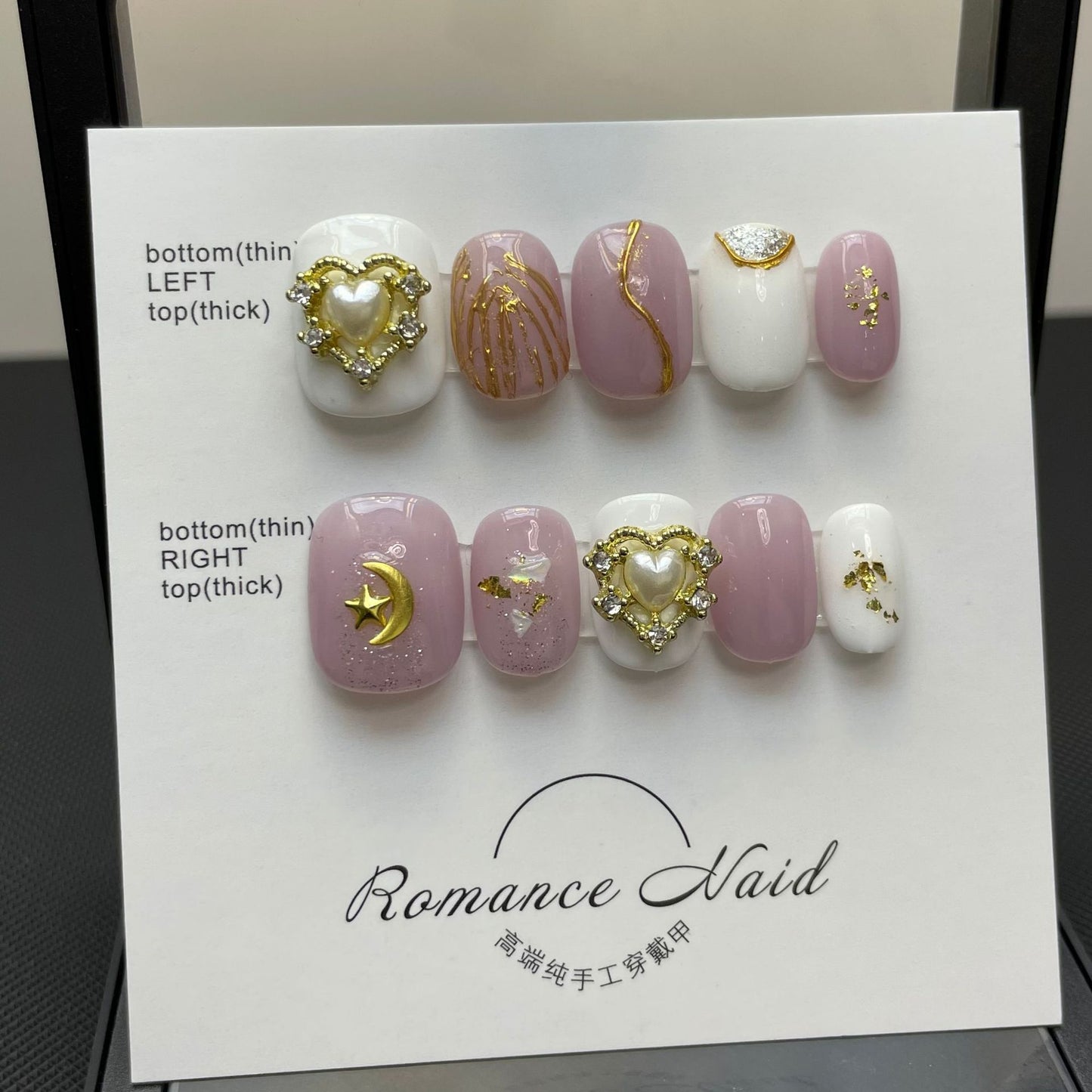 H189 Reusable Acrylic Nails High-end custom Salon-grade Nails art