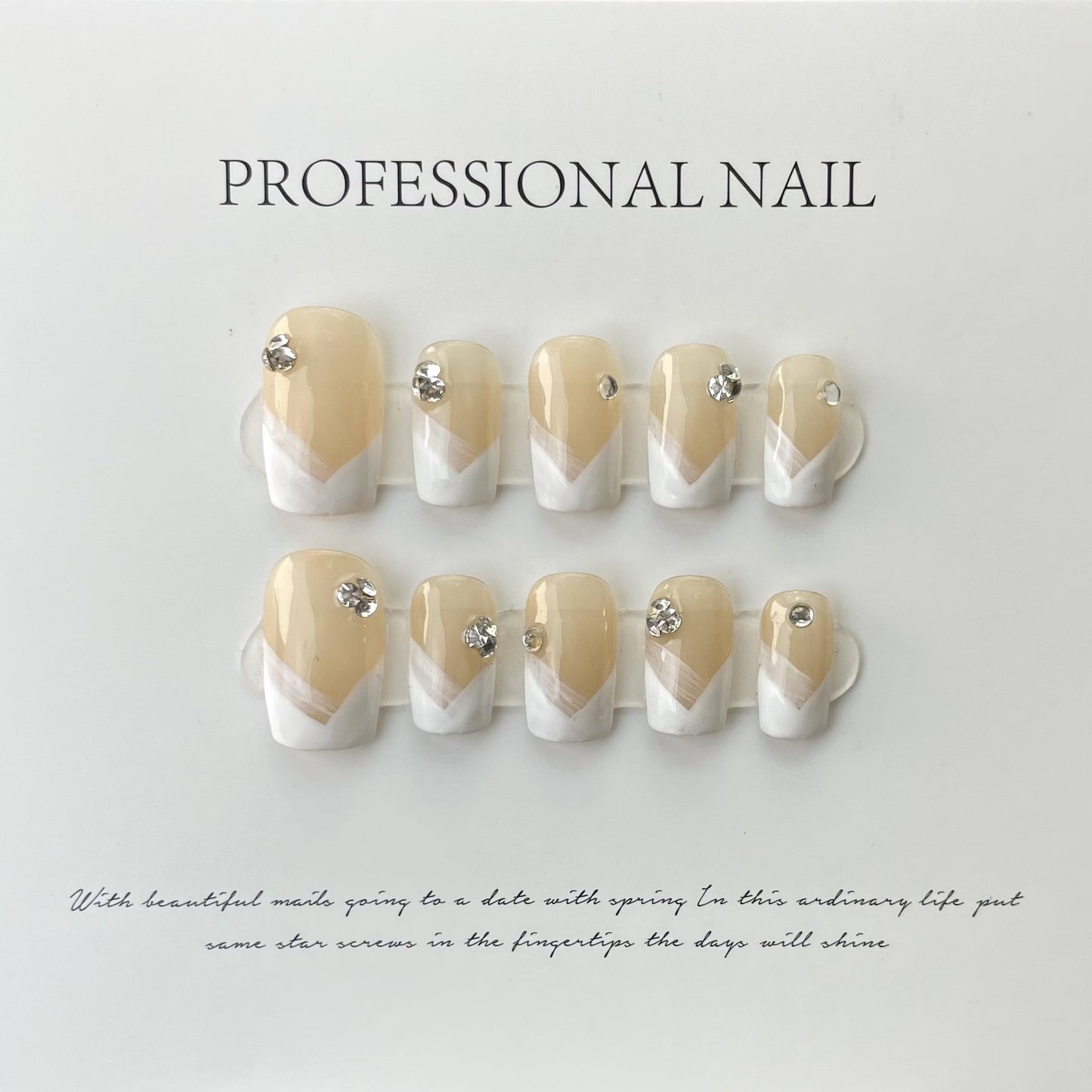 H169 Reusable High-end custom Salon-grade Acrylic Nails