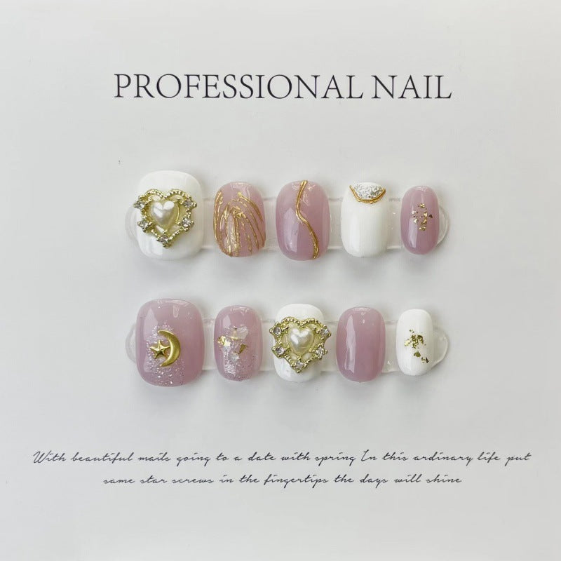 H161 Reusable High-end custom Salon-grade Acrylic Nails
