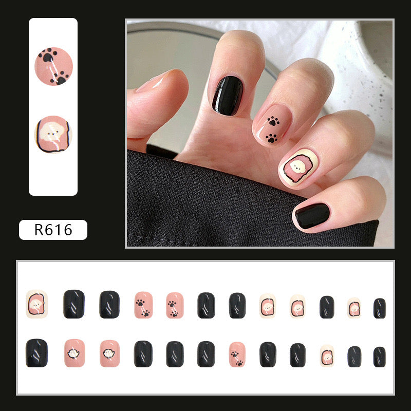 S23 Bubble Puppy High-end Press on Nails