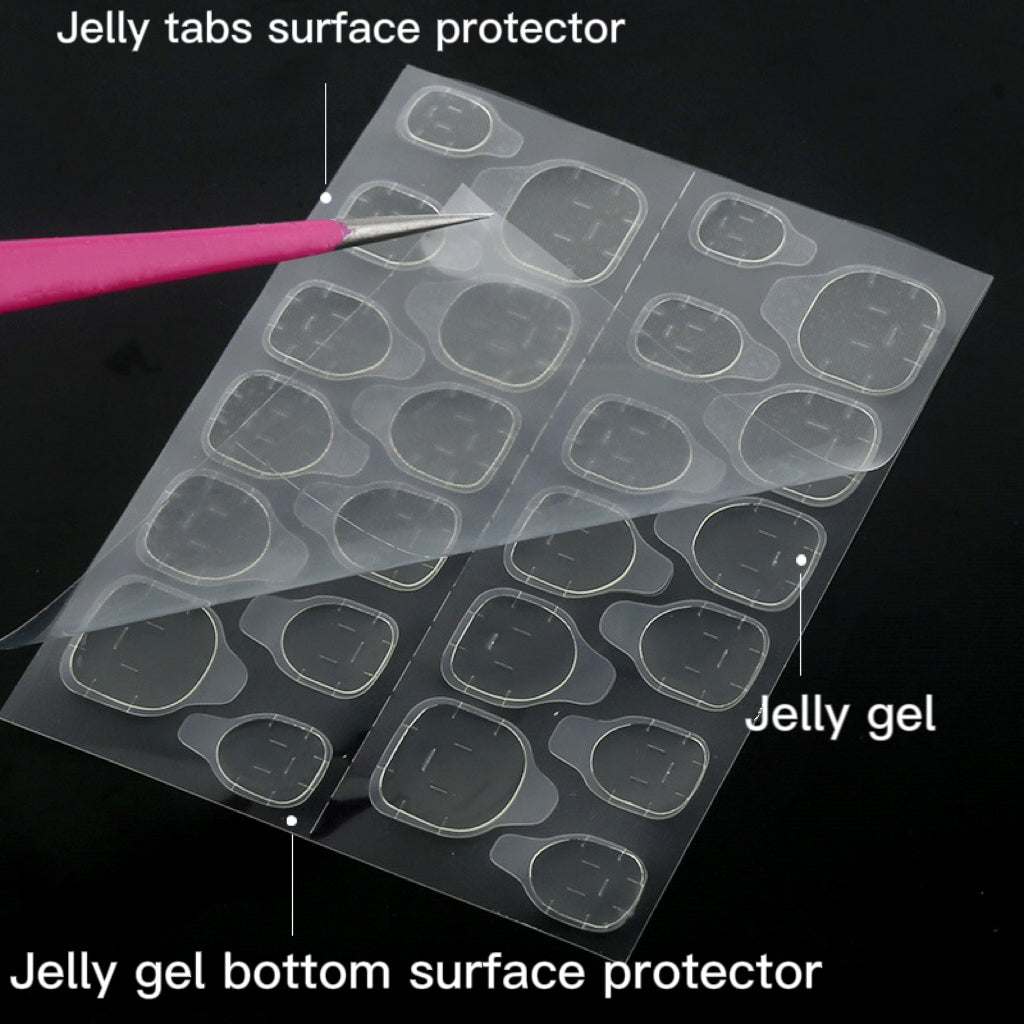 10 Sheets Super Sticky Jelly Tabs Bundle Sale / Long-lasting Sticky tabs 24pcs*1 per tab