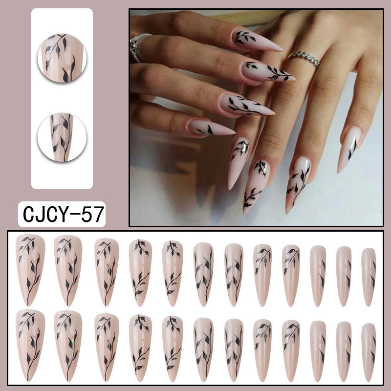 L44 Leaf Harmony High-end Press on Nails