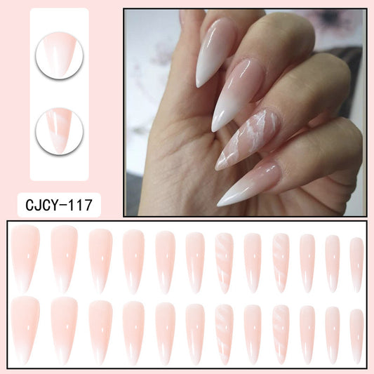 L55 Subtle Lotus Hue High-end Press on Nails