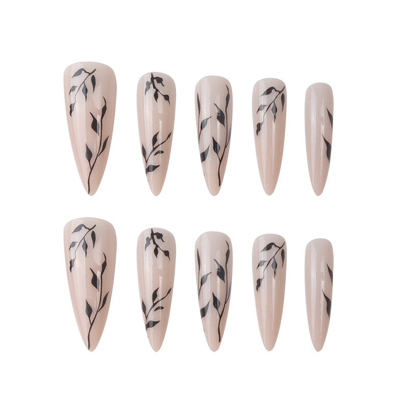 L44 Leaf Harmony High-end Press on Nails