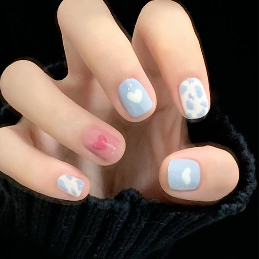 S27 Fresh Cow Love High-end Press on Nails