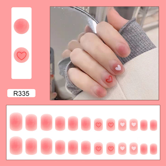 S77 Peachy Love Affair High-end Press on Nails