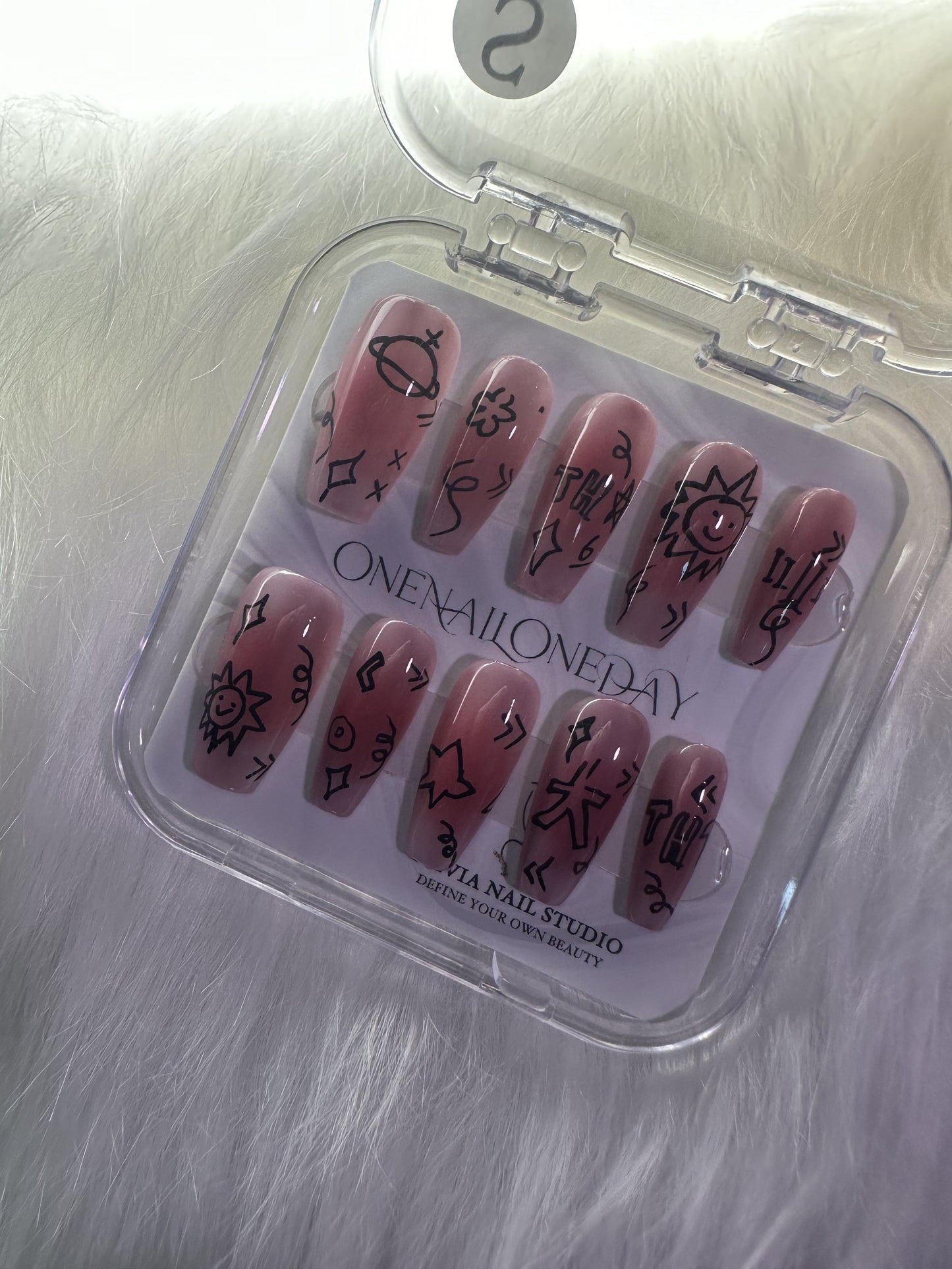 【High-end Handmade Acrylic Nails Salon-grade customized press ons】