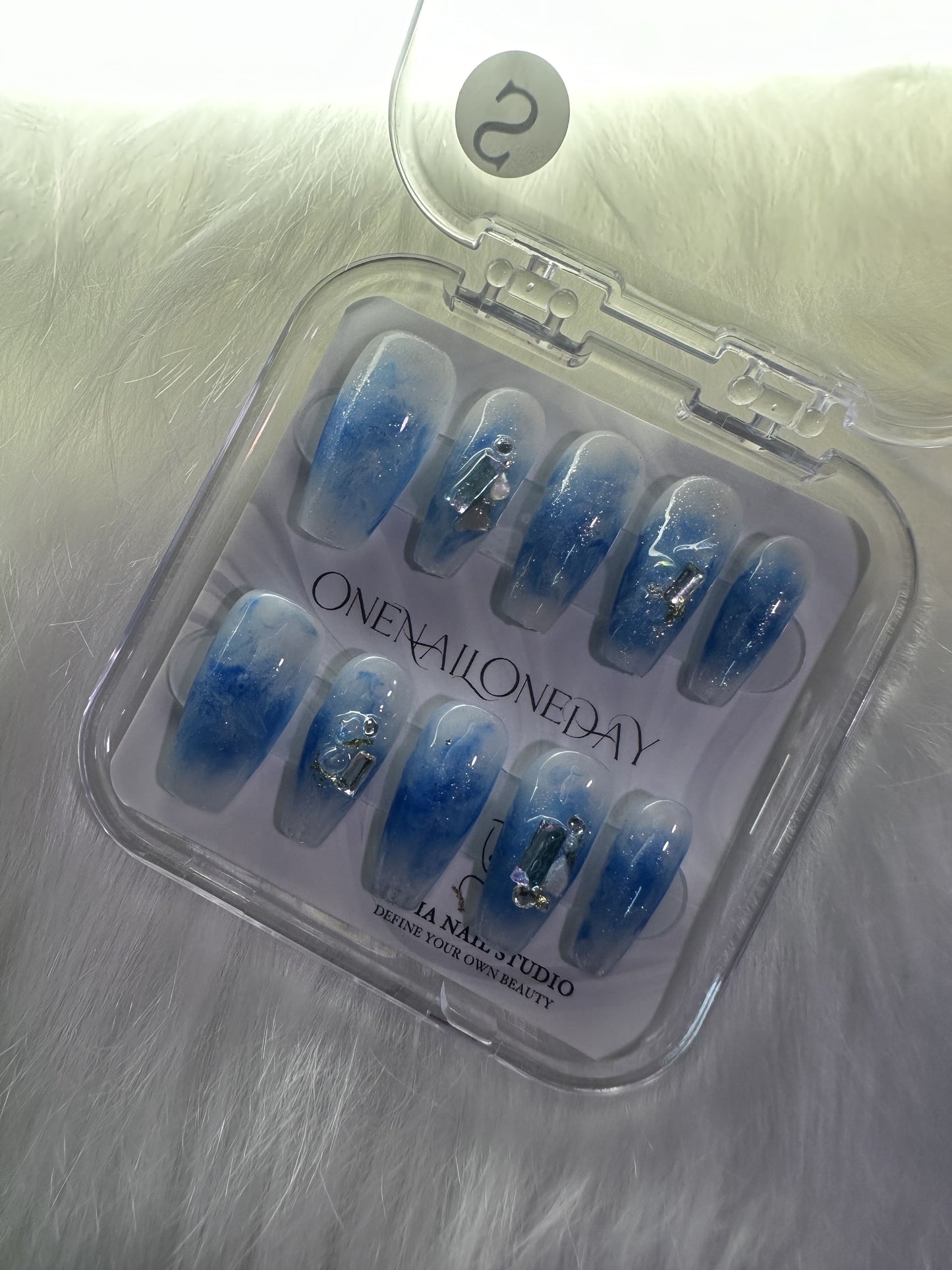 【High-end Handmade Acrylic Nails Salon-grade customized press ons】