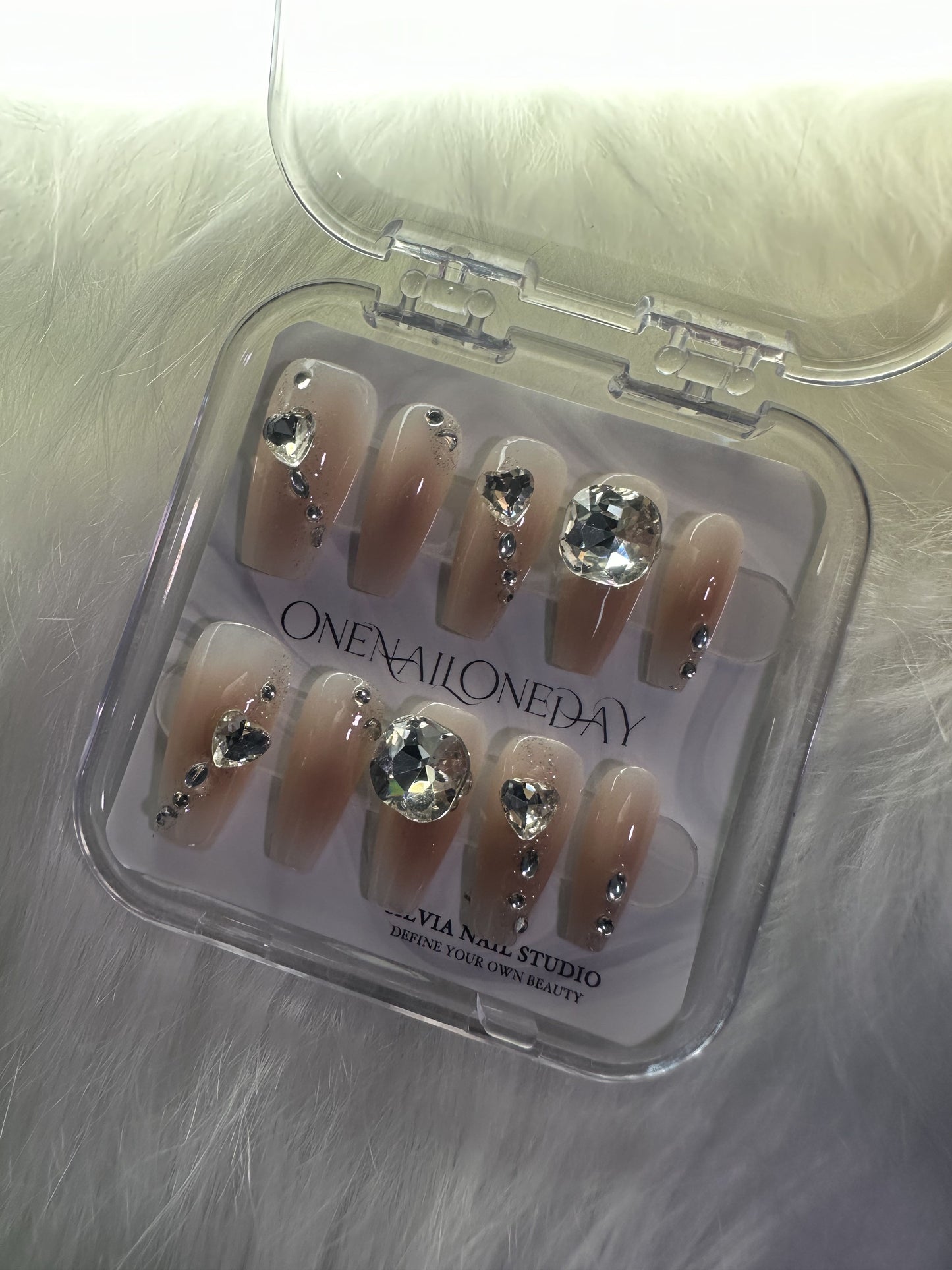 【High-end Handmade Acrylic Nails Salon-grade customized press ons】