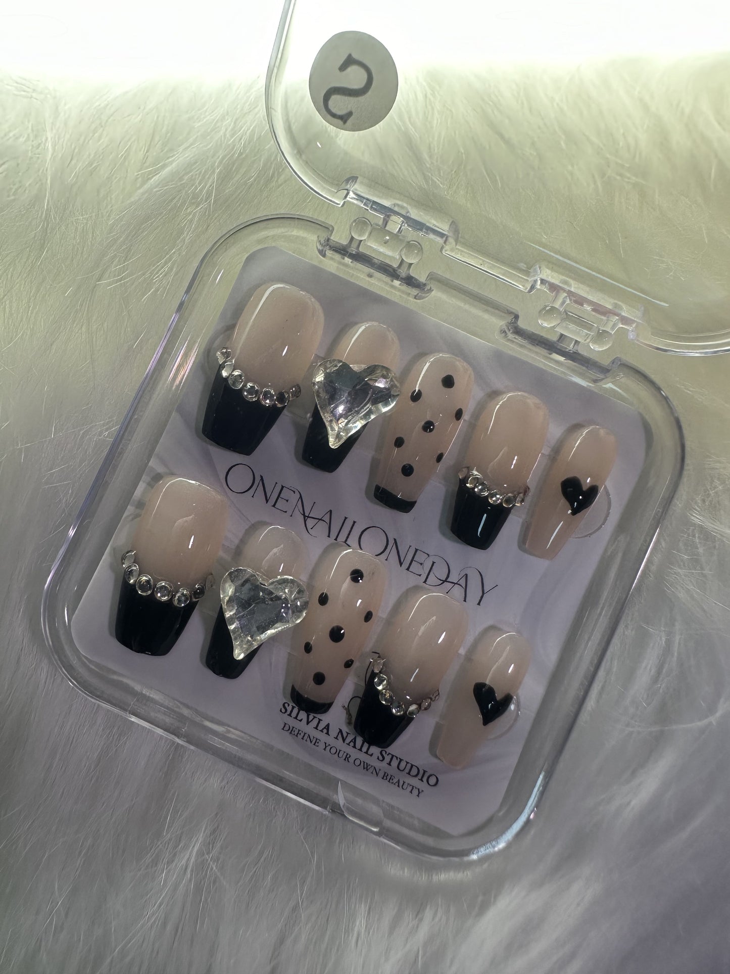 【High-end Handmade Acrylic Nails Salon-grade customized press ons】