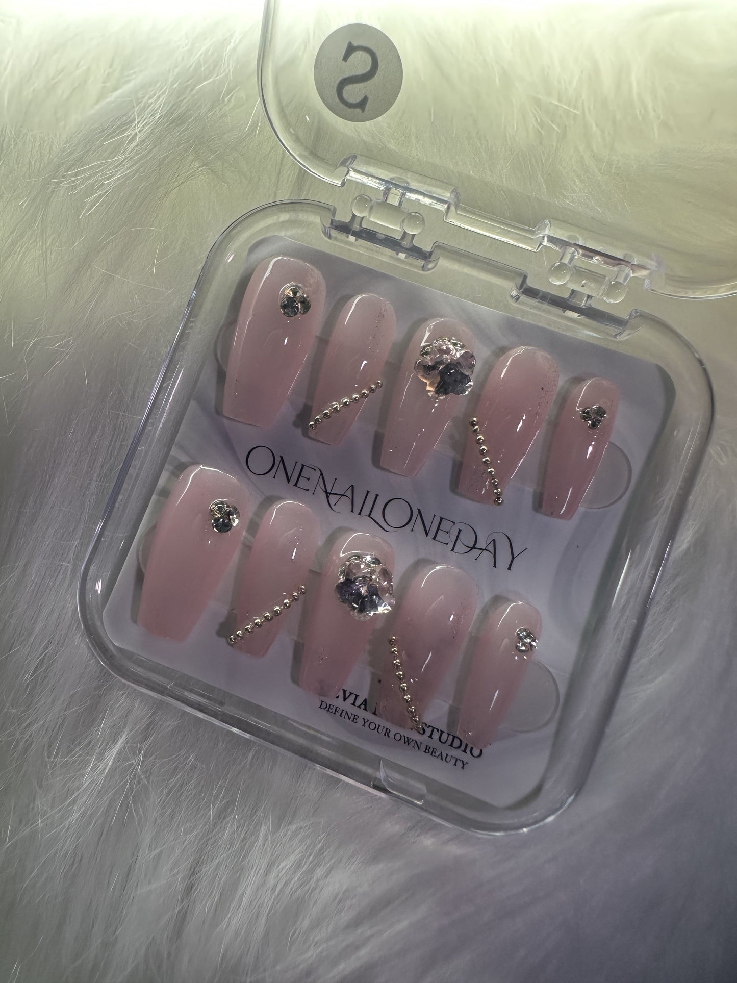 【High-end Handmade Acrylic Nails Salon-grade customized press ons】