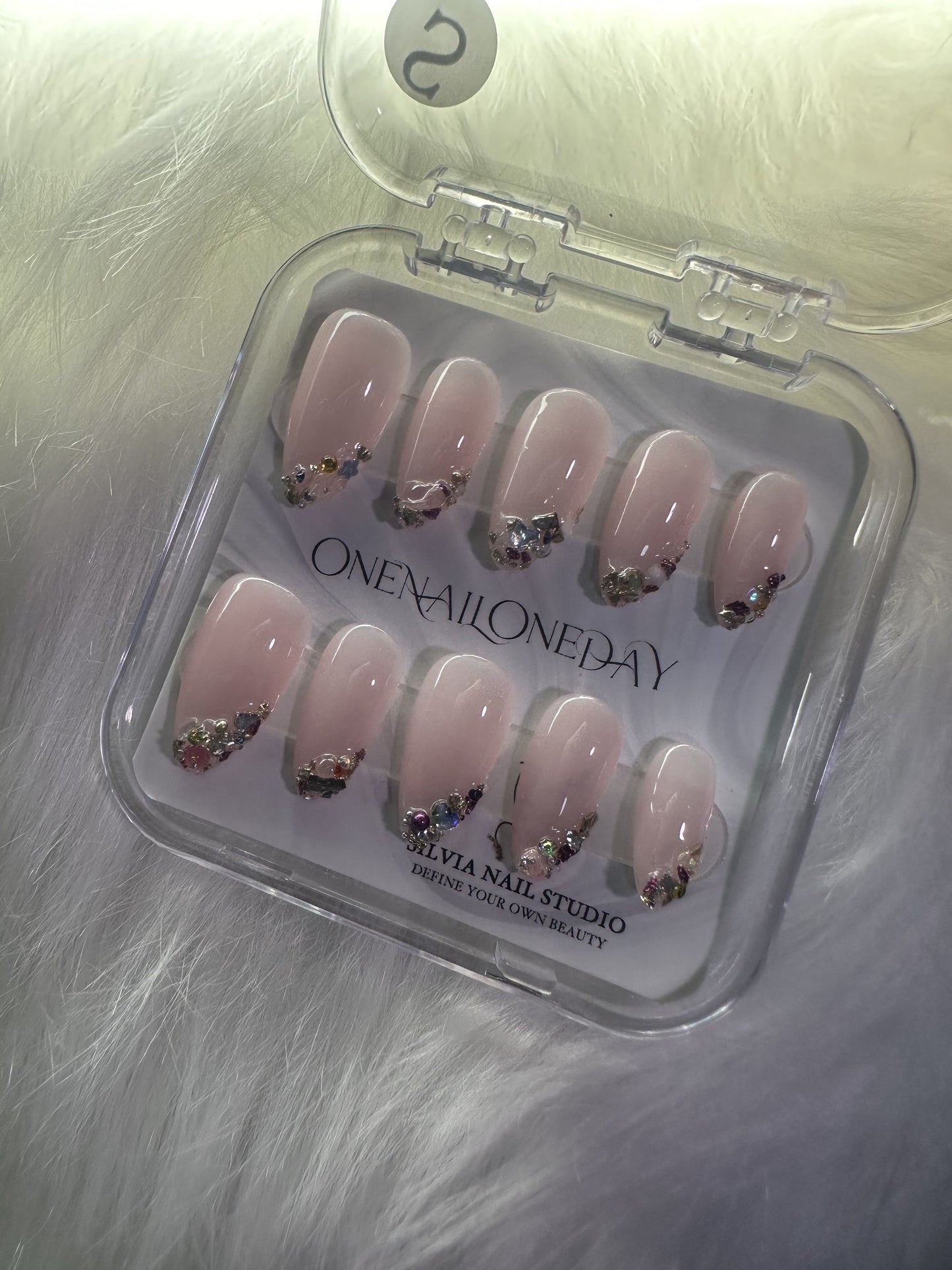 【High-end Handmade Acrylic Nails Salon-grade customized press ons】