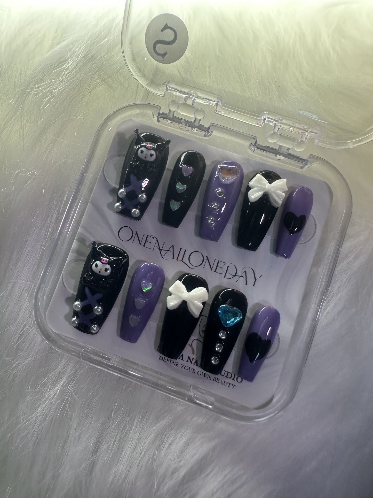 【High-end Handmade Acrylic Nails Salon-grade customized press ons】