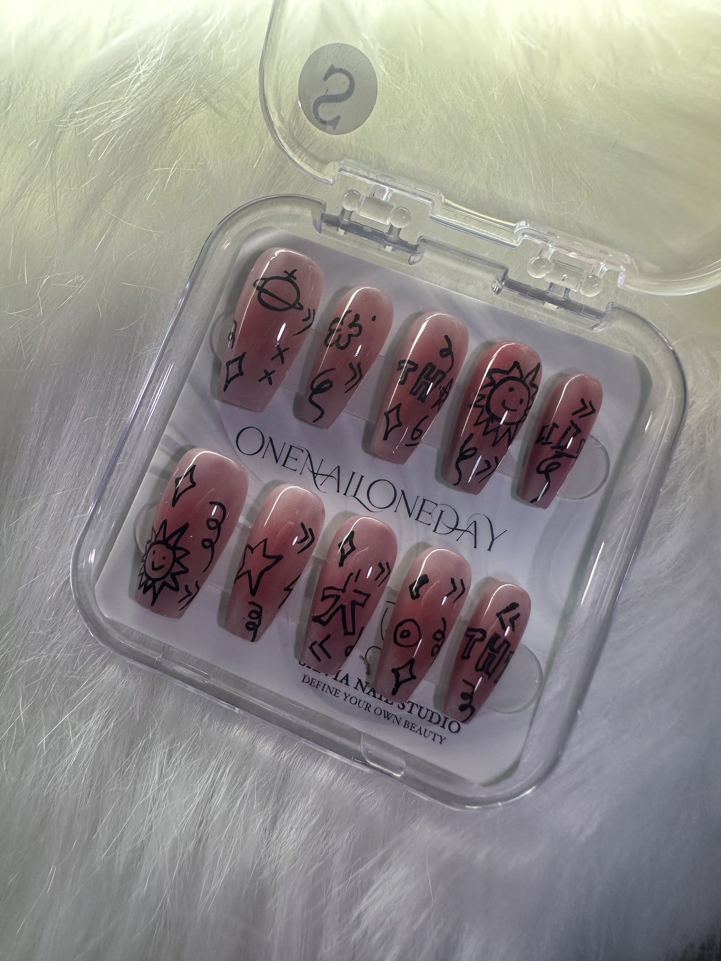 【High-end Handmade Acrylic Nails Salon-grade customized press ons】