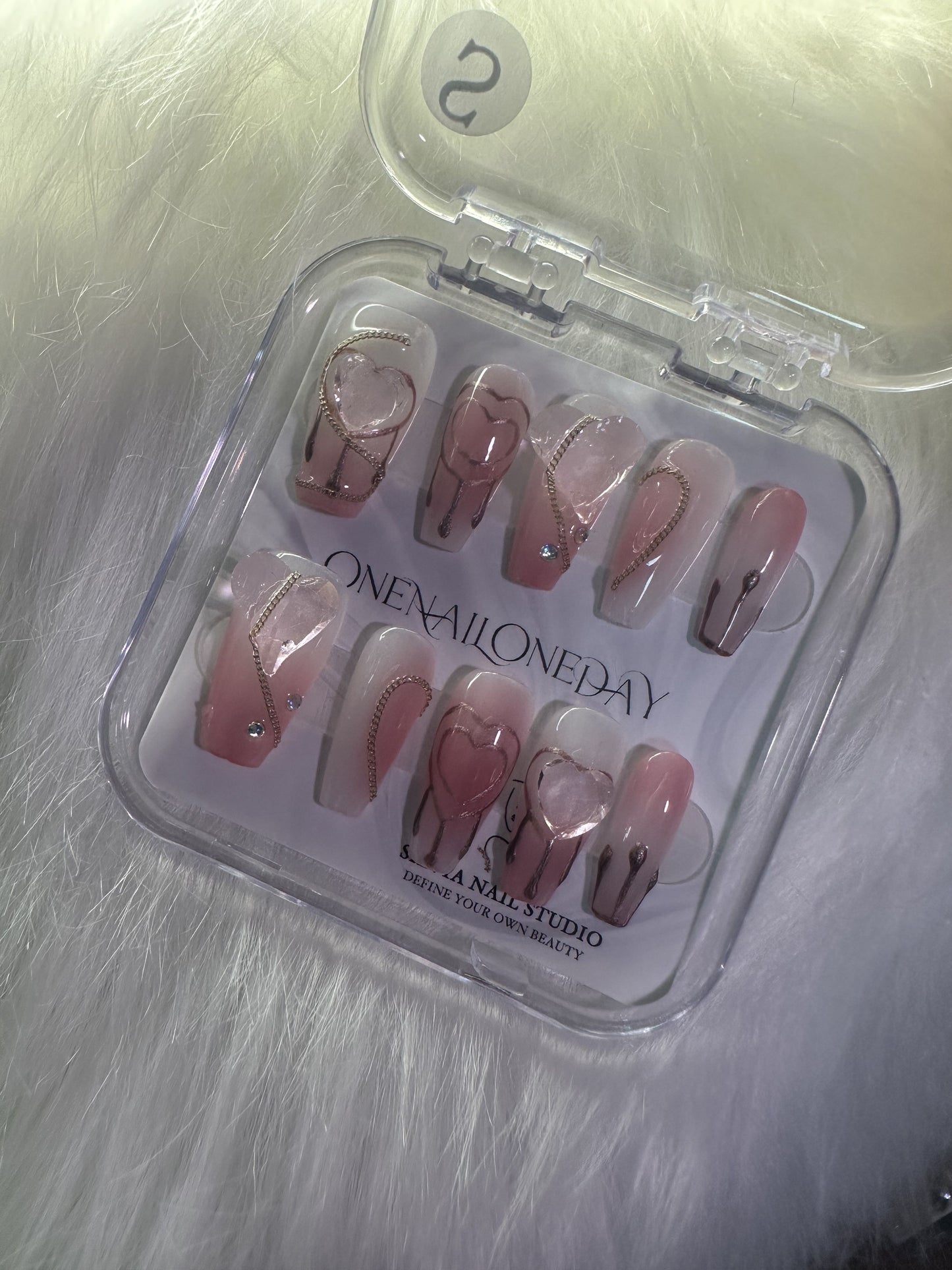 【High-end Handmade Acrylic Nails Salon-grade customized press ons】