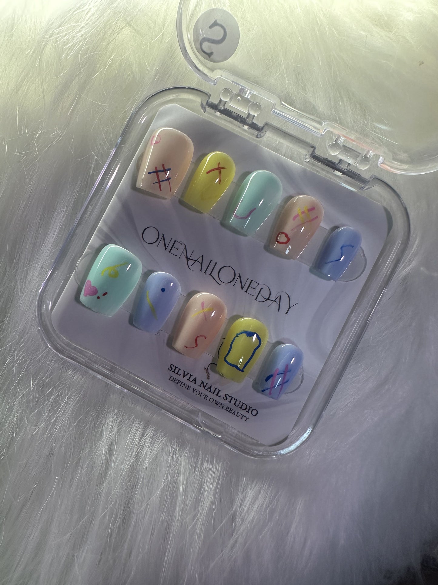 【High-end Handmade Acrylic Nails Salon-grade customized press ons】