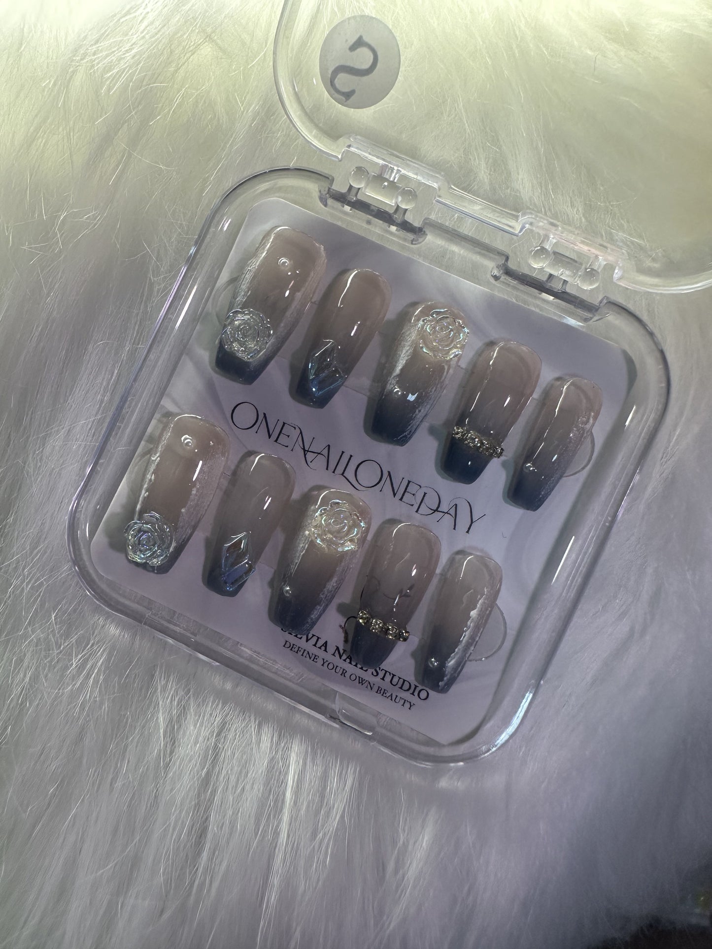 【High-end Handmade Acrylic Nails Salon-grade customized press ons】