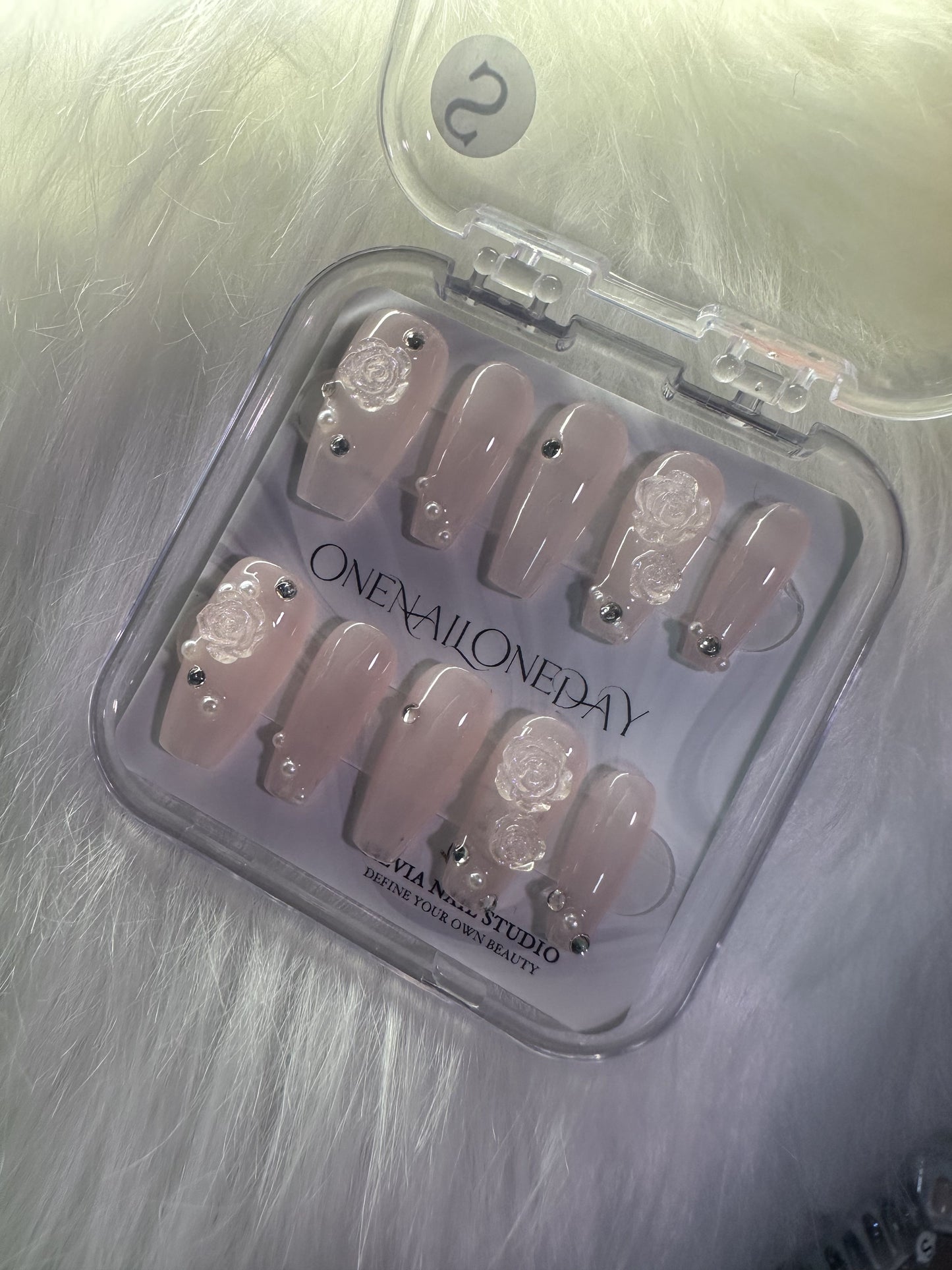 【High-end Handmade Acrylic Nails Salon-grade customized press ons】