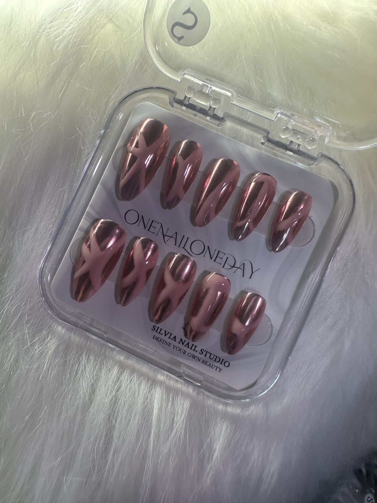 【High-end Handmade Acrylic Nails Salon-grade customized press ons】