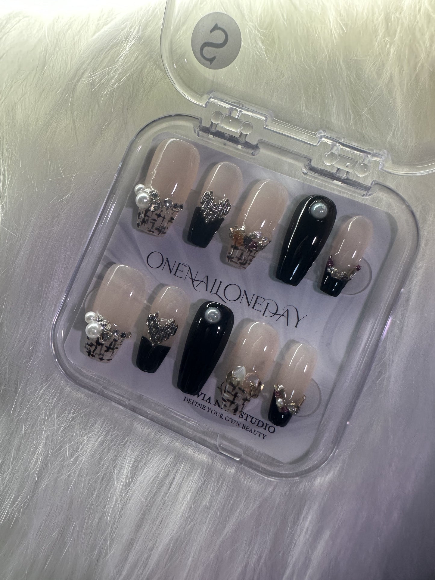 【High-end Handmade Acrylic Nails Salon-grade customized press ons】