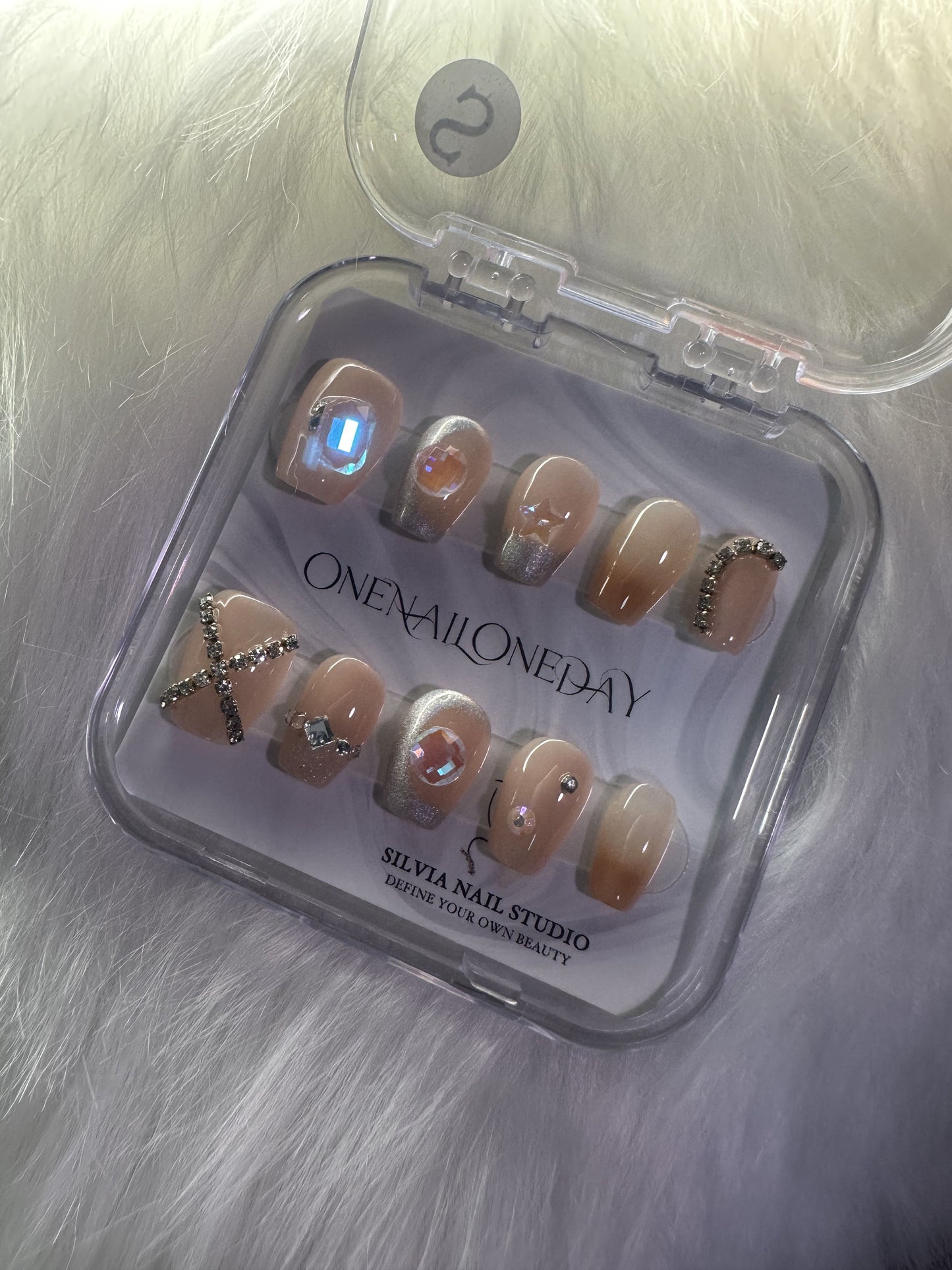 【High-end Handmade Acrylic Nails Salon-grade customized press ons】