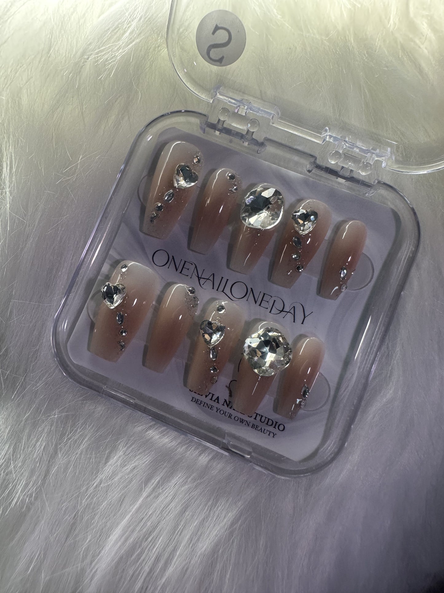 【High-end Handmade Acrylic Nails Salon-grade customized press ons】